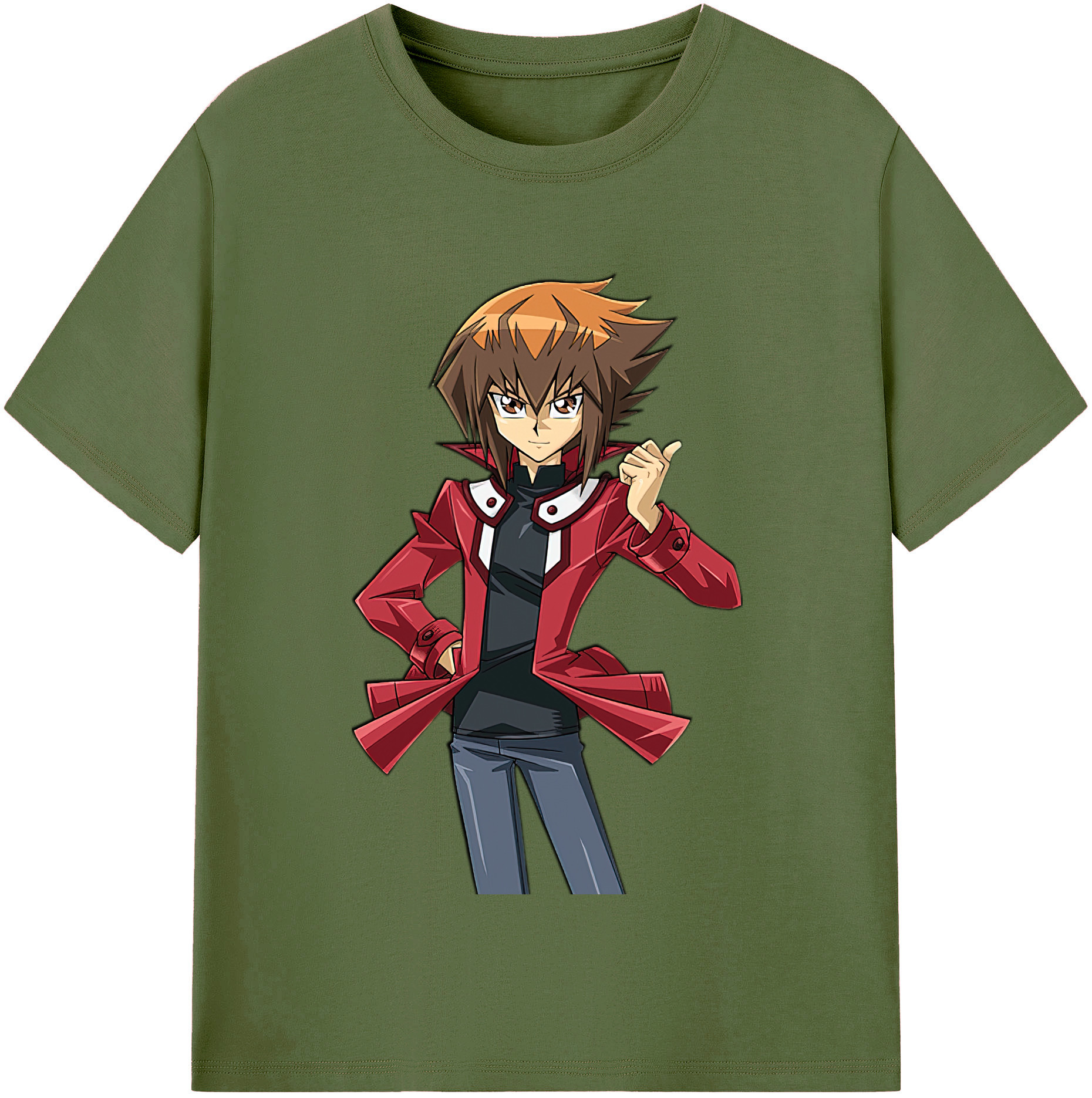 （画像用） 遊☆戯☆王 Yu-Gi-Oh! 綿100％半袖Tシャツ（フロントプリント）